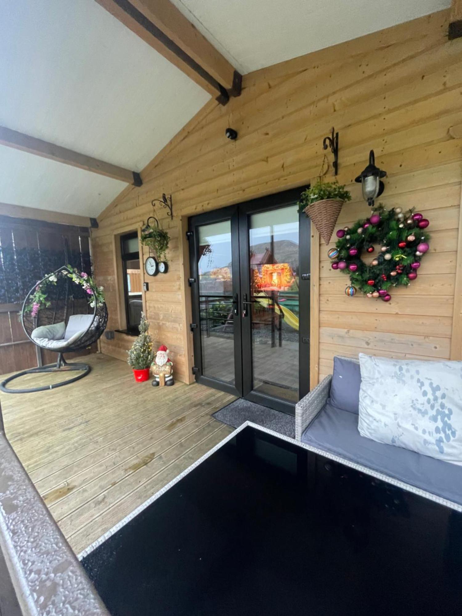 The Lodge Mountain View Log Cabin , Attymass Ballina Boyhollagh Екстер'єр фото